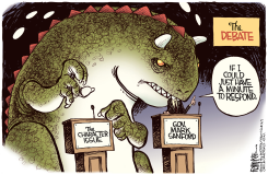 SANFORD DEBATE by Rick McKee