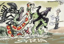 SYRIAN SWAMP by Pat Bagley