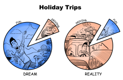 HOLIDAY TRIPS by Luojie