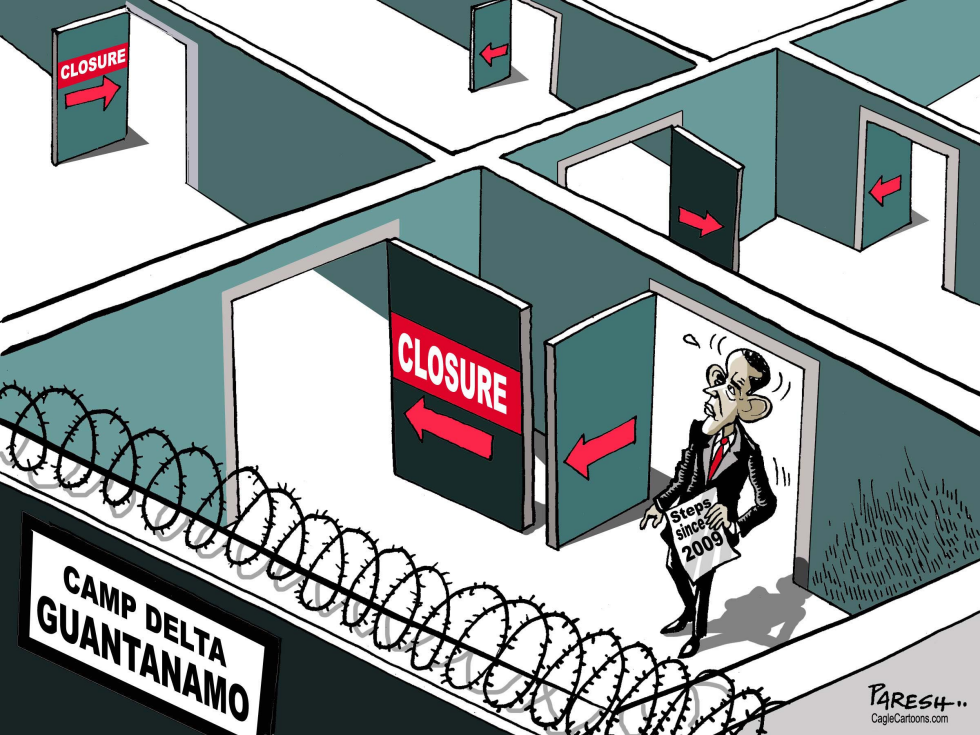  OBAMA ON GUANTANAMO by Paresh Nath