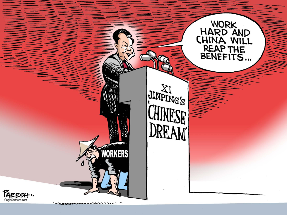  CHINESE DREAM by Paresh Nath