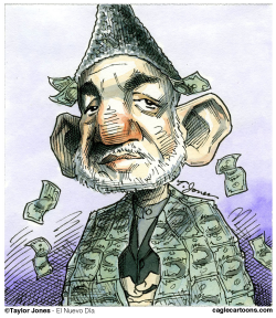 HAMID KARZAI - COAT OF ONE   by Taylor Jones