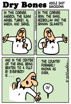 MIDDLEEAST SMACKDOWN by Yaakov Kirschen