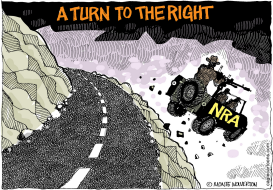 NRA TAKES A TURN TO THE RIGHT by Wolverton