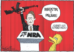 NRA  by Bob Englehart