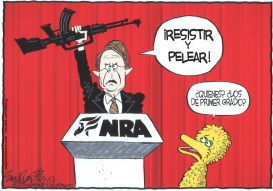 NRA  by Bob Englehart