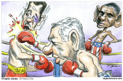 ASSAD VS NETANYAHU  by Taylor Jones