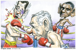 ASSAD VS NETANYAHU  by Taylor Jones