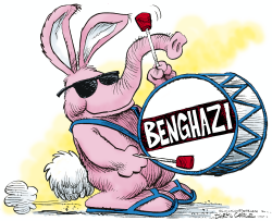 BENGHAZIGIZER BUNNY by Daryl Cagle