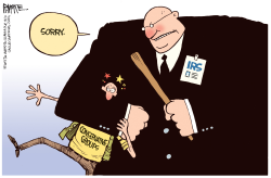 IRS BASHES CONSERVATIVES by Rick McKee