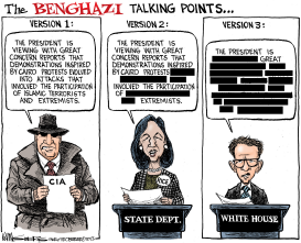 BENGHAZI TALKING POINTS by Kevin Siers