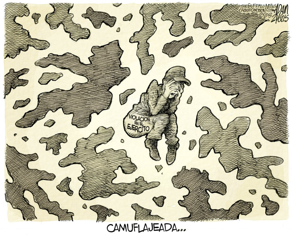  VIOLACION EN EL EJERCITO  by Adam Zyglis