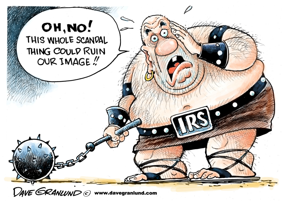  IRS SCANDAL by Dave Granlund