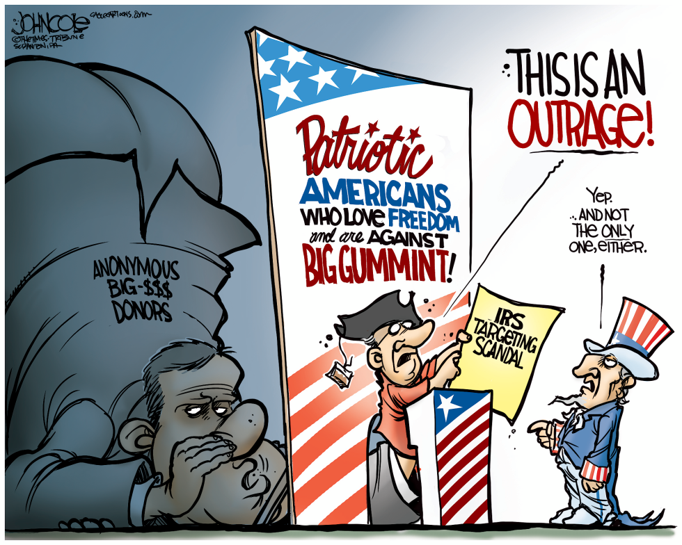  IRS OUTRAGE by John Cole