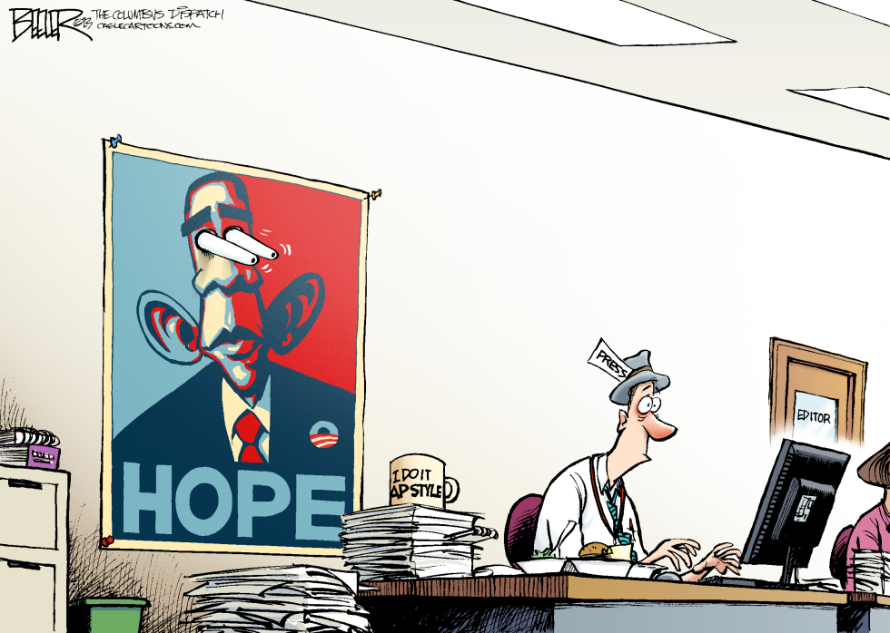  MEDIA SNOOPING by Nate Beeler