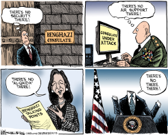 BENGHAZI TALKING POINTS by Kevin Siers