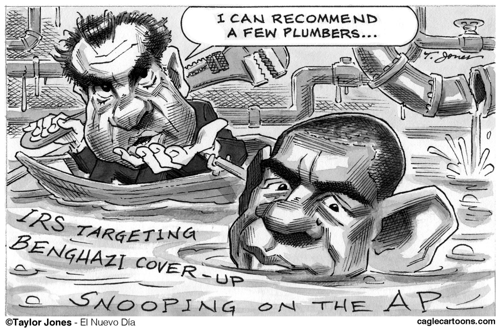  OBAMA AND NIXON by Taylor Jones