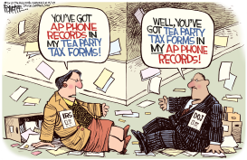 OBAMA SCANDALS by Rick McKee