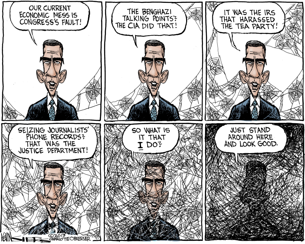  NOT OBAMAS FAULT by Kevin Siers