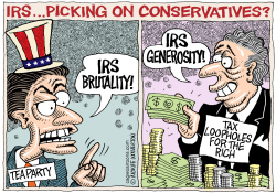 IRS TARGETS CONSERVATIVES by Wolverton