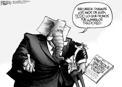 EL GOP Y LA PRENSA by Nate Beeler