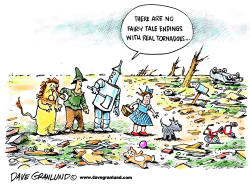 TORNADO AFTERMATH by Dave Granlund