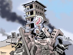 SYRIAN MODERATE REBELS by Paresh Nath