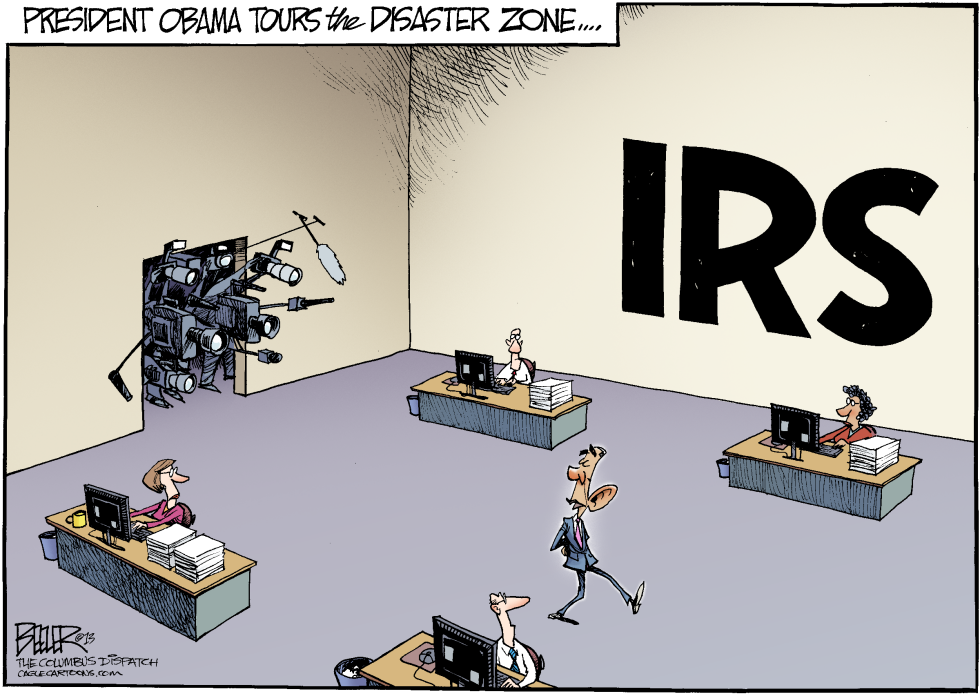  DISASTER TOUR by Nate Beeler