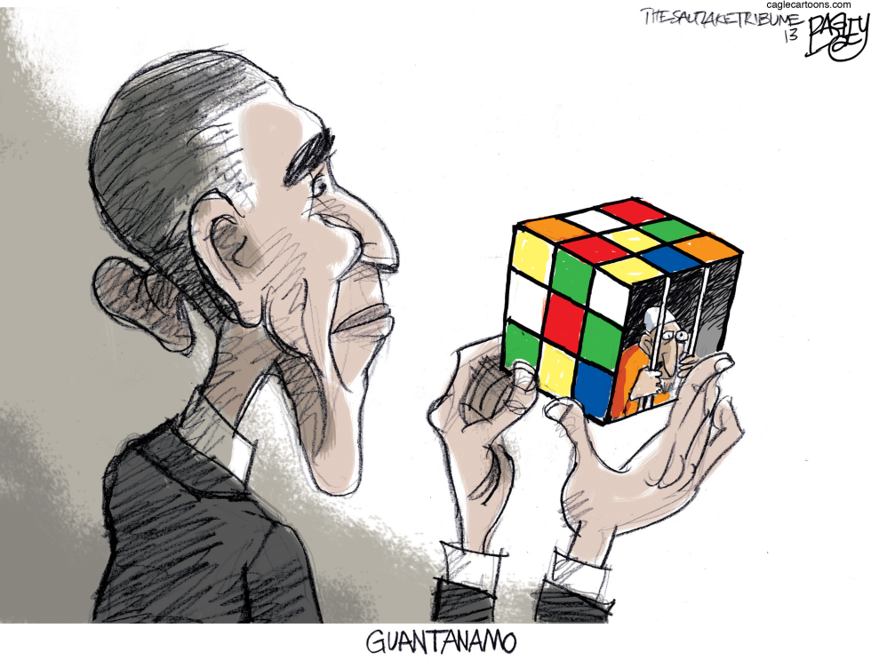  GUANTANAMO RUBIK by Pat Bagley