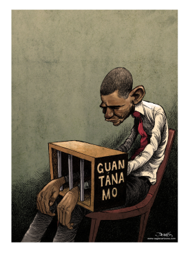 OBAMA Y LA PRISIóN DE GUANTáNAMO by Dario Castillejos