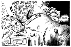 HOWARD DEAN ALARM by Mike Lane