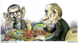 OBAMA AND PUTIN - THE GREAT GAME  by Taylor Jones