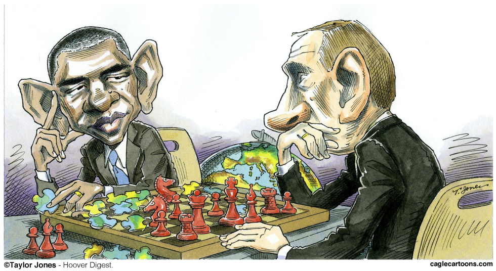  OBAMA AND PUTIN - THE GREAT GAME  by Taylor Jones