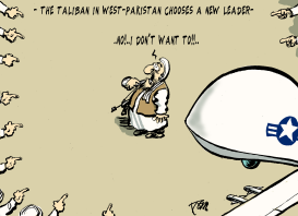 DRONES AND TALIBAN by Tom Janssen