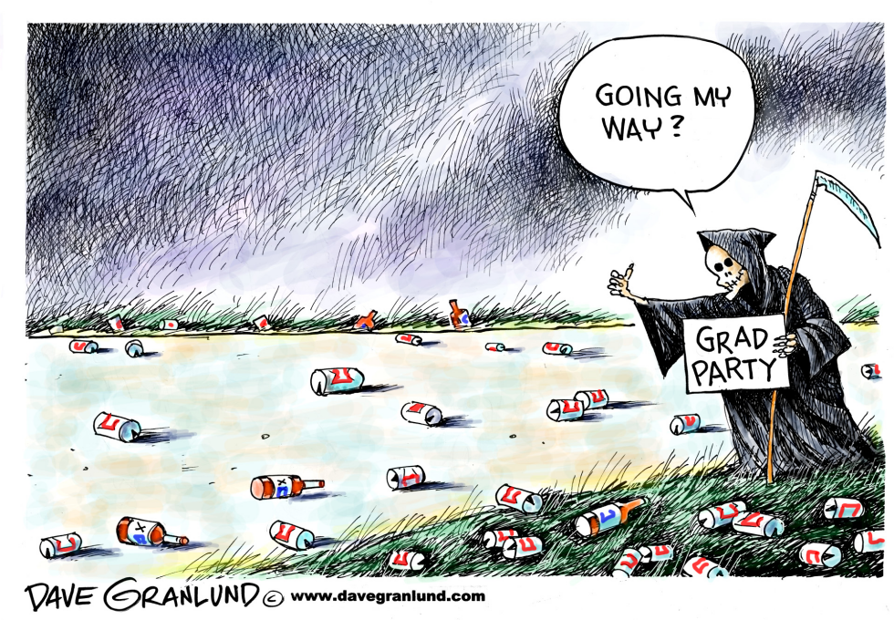  GRADUATION PARTIES by Dave Granlund