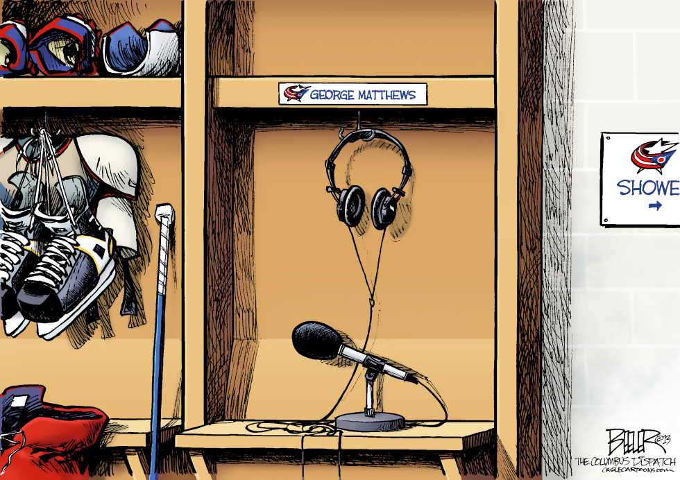  LOCAL OH - BLUE JACKETS RADIO by Nate Beeler