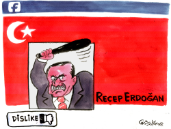 ERDOGAN'S FACEBOOK by Christo Komarnitski