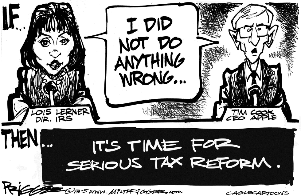  IRS by Milt Priggee