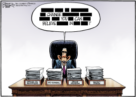 REDACTED OBAMA by Nate Beeler