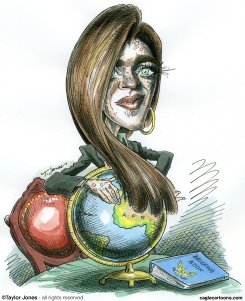 UN AMBASSADOR NOMINEE SAMANTHA POWER  by Taylor Jones