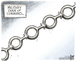 CHAIN OF COMMAND by Adam Zyglis