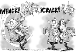 CRACK PARA LA REFORMA MIGRATORIA REPUBLICANA by Daryl Cagle