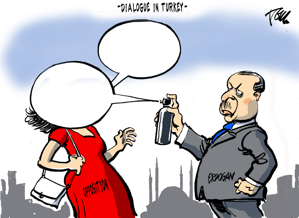  DIALOGUE IN TURKEY by Tom Janssen