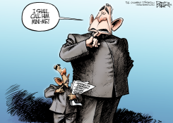 MINI-ME by Nate Beeler