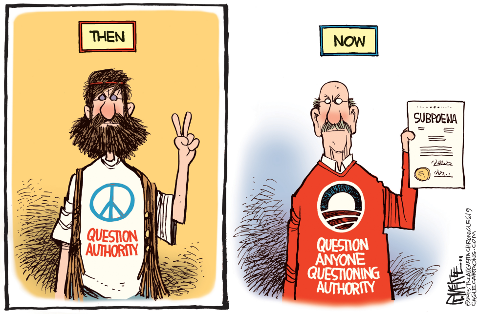  QUESTION AUTHORITY by Rick McKee