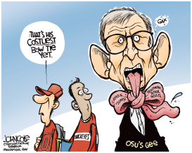 GORDON GEE OF OSU by John Cole