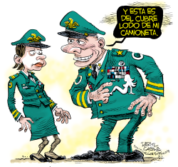 HOSTIGAMIENTO SEXUAL MILITAR by Daryl Cagle