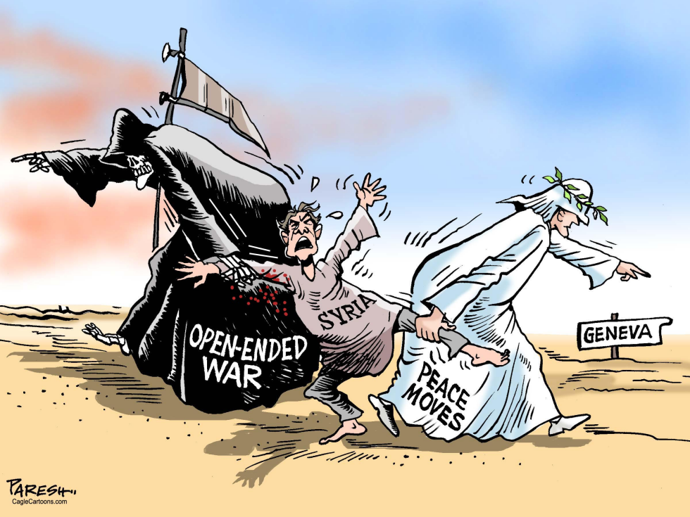  SYRIA, WHICH WAY by Paresh Nath