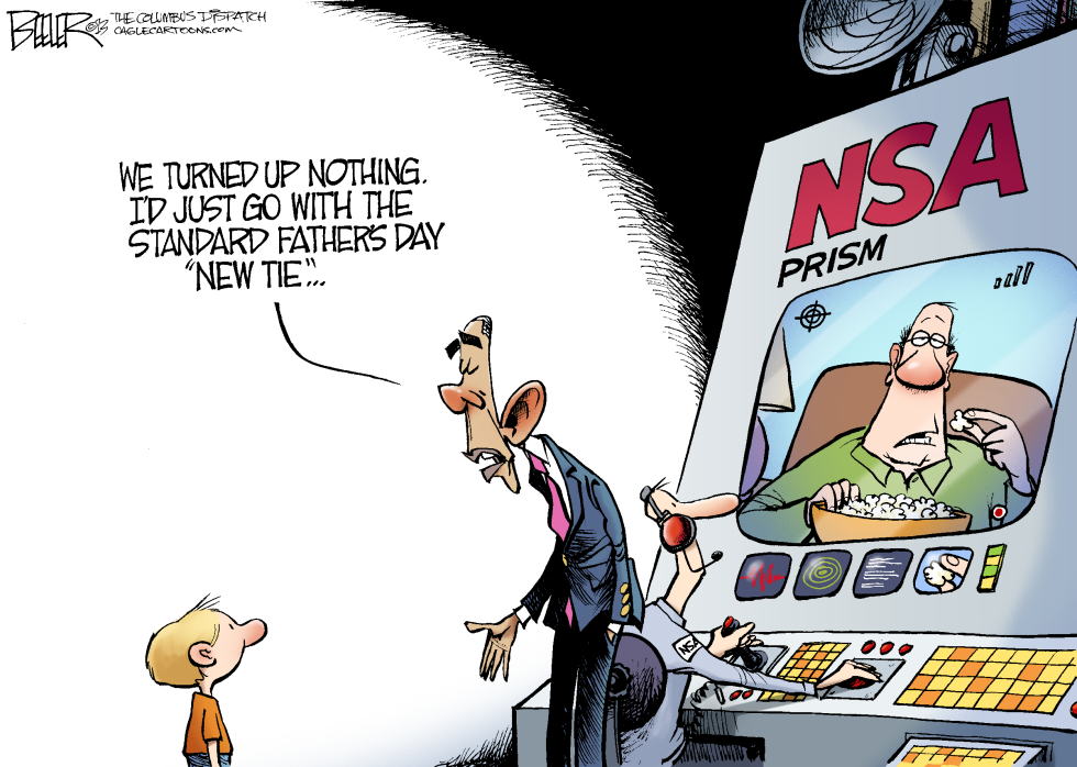  INTEL ON DAD by Nate Beeler