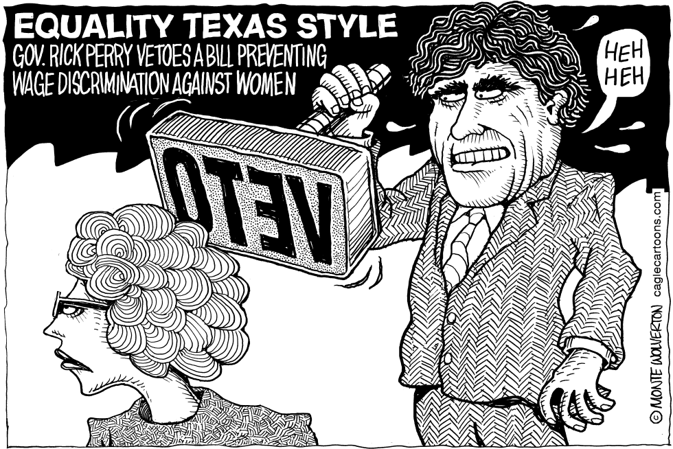  ROCK PERRY VETOES WOMEN by Wolverton